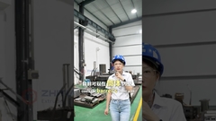 Zhitian 二軸スクリュー押出機バレルレーザー溶着技術 #スクリューバレル #押出機